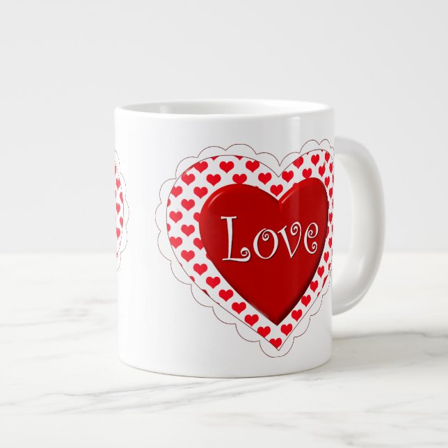 Valentines Jumbo Mugg (Framsida höger)