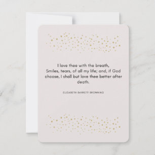 Valentines Kärlek dikt, Elizabeth Barrett Browning