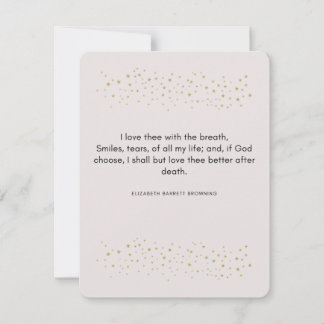 Valentines Kärlek dikt, Elizabeth Barrett Browning