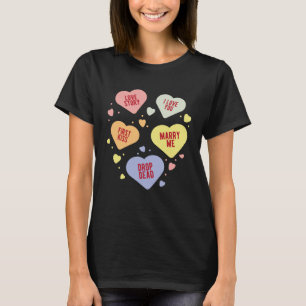 Valentines Kärlek Dikt T Shirt