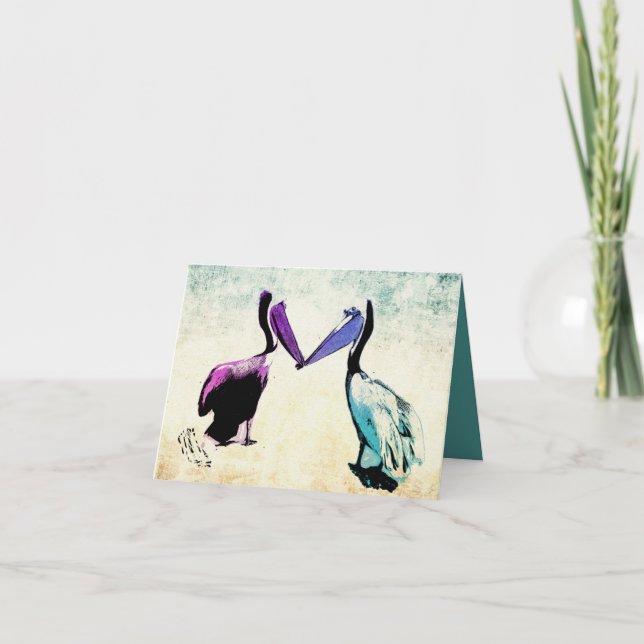 Valentines kort Beak to Beak (Framsida)