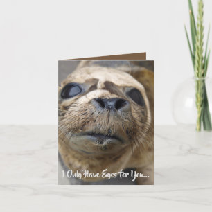 Valentines kort Ögon för dig