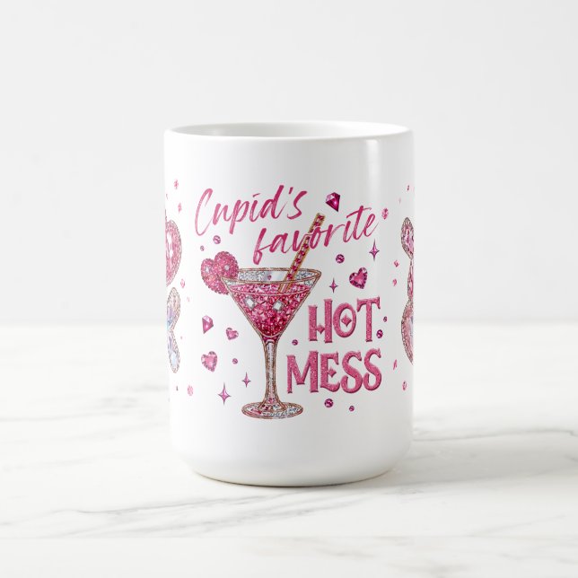 Valentines kul - "Cupids favorit" Kaffemugg (Center)