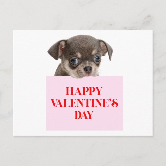 Valentines marionettkort vykort (Framsida)
