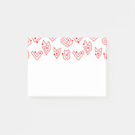 Valentines Mazes Post-it Block