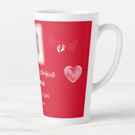 Valentines Memorial Baby Latte Mugg Keepsaké