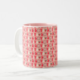 Valentine's Morning Bliss Två-Tonad Mugg