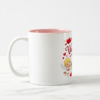 Valentines Mug  Två-Tonad Mugg