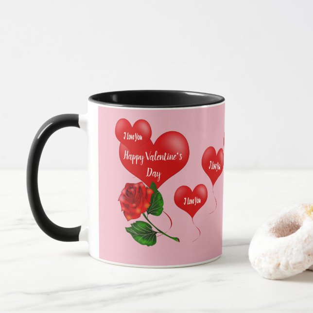 Valentines mugg (Med munk)