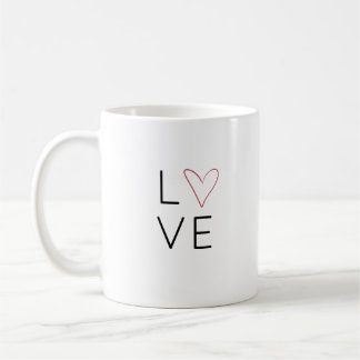 Valentines Mugg:"KÄRLEK" Kaffemugg