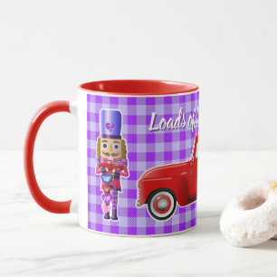 Valentines Nutcracker med Little Red Lastbil Mugg