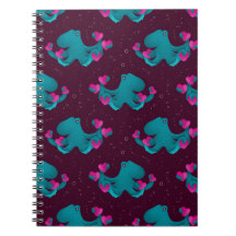 Valentine's Octopus and Hearts