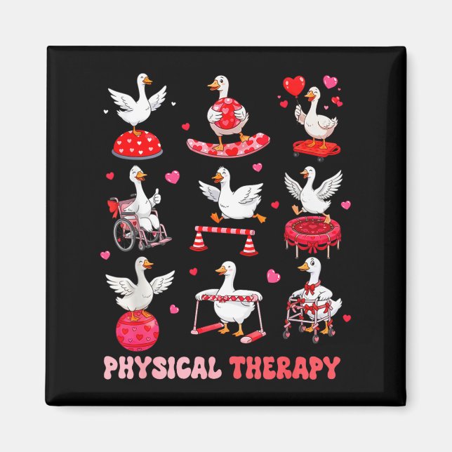 Valentines physical therapy physical therapist magnet (Framsidan)