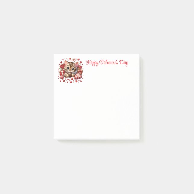 Valentines  post-it block (Framsida)