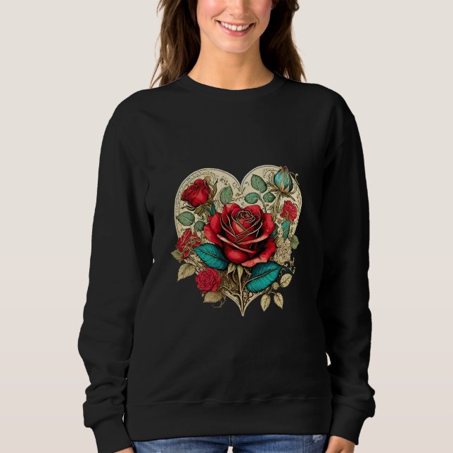 Valentines Renaissance Ro T Shirt (Framsida)