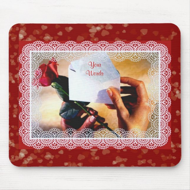 Valentines Ro Mousepad Musmatta (Framsidan)