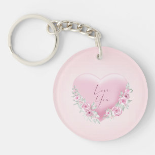 Valentines Rosa Heart