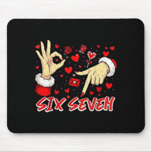 Valentines Six Seven 67 Roligt Memo 6 7 Kvinnor Mä Musmatta