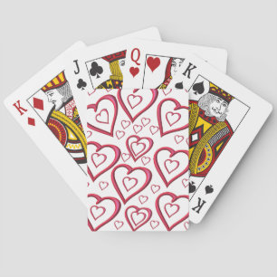 Valentines spelkortlek spel kort