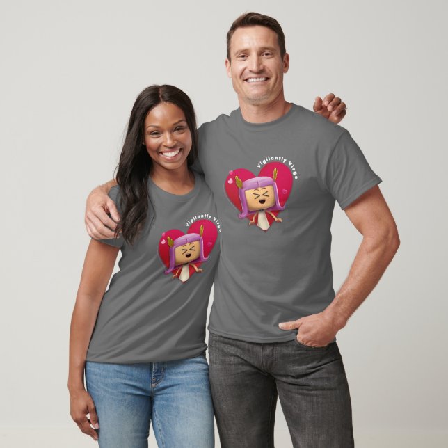 Valentines T-Shirt för Våg (Unisex)