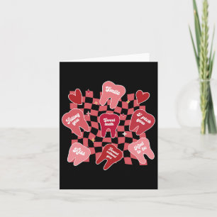 Valentines Tandläkare Tandhygienist Tand Candy Co Kort