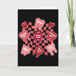 Valentines Tandläkare Tandhygienist Tand Candy Co Kort