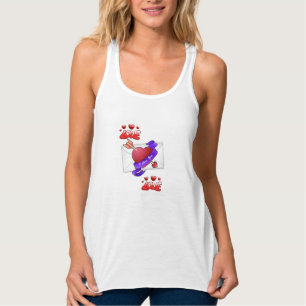 Valentines Tanktop Linne Med Racerback