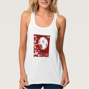 Valentines Tanktop Linne Med Racerback