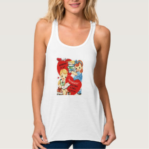 Valentines Tanktop Linne Med Racerback