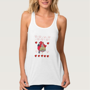 Valentines Tanktop Linne Med Racerback