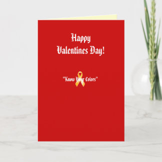 Valentinesen Card till mitt härliga barn Helgkort