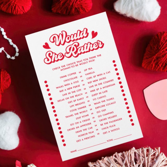 Valentineser Babyskor skulle hon hellre spela (Skapare uppladdad)