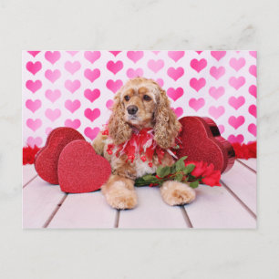Valentineser - Cocker Spain - Bella Helg Vykort
