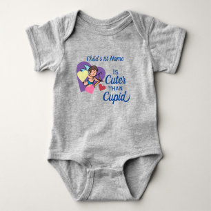 Valentineser Cupid Cute Namn Sweet Kärlek Hearear T Shirt