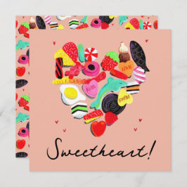 Valentineser du är så sötad Helgdag Julkort