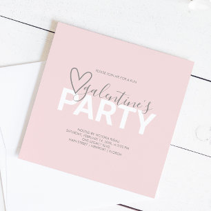 Valentineser Födelsedagsfesten Watercolor Galantin