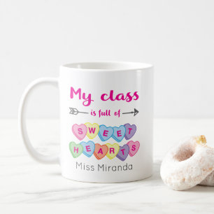 Valentineser för Personlig Lärare i Swearing Hea Kaffemugg