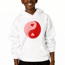 valentineser för rött yin-hjärta