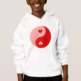 valentineser för rött yin-hjärta t shirt