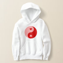 valentineser för rött yin-hjärta