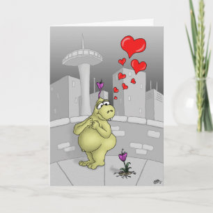 Valentineser för tecknad Äkta kärlek 2 Helgkort