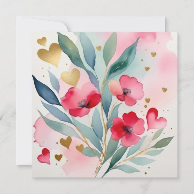 Valentineser för valentineser kort (Framsida)