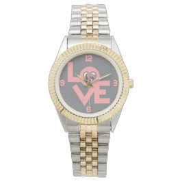 Valentineser Foto på Personligen Anpassningsbar me Armbandsur