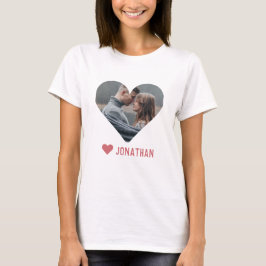 Valentineser Foto på Personligen Anpassningsbar me T Shirt