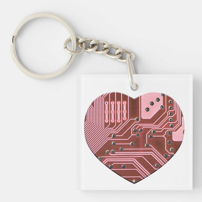 Valentineser från Red Heart Circuit Board (Framsidan)