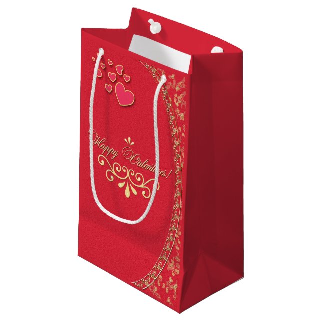 VALENTINESER ~ Gift Bag (Framsidan Vinklad)