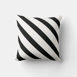 Valentineser Heart Pillow | Randig med hjärta | Kudde