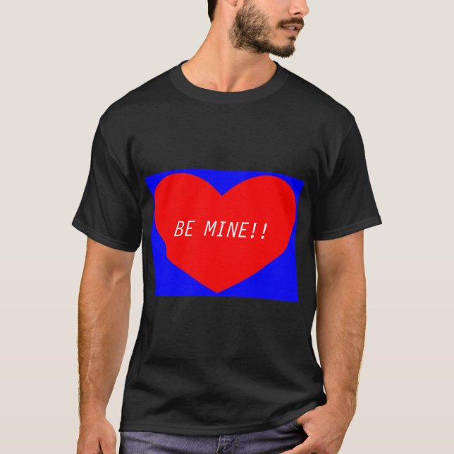 Valentineser Hjärta! T Shirt (Framsida)