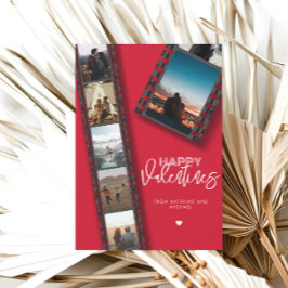 Valentineser Kamera Roll 6 Photo Collage Couple Julkort