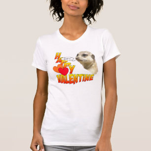 Valentineser Meerkat BFF T-Shirt
